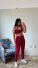 Conjunto vinho empina bumbum