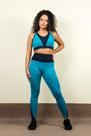 Conjunto vini verde esmeralda com detalhe em preto