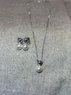 Conjunto Vintage Love - Banhado a Ródio