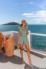 Conjunto Virgínia Trio Fashion com Short, Top e Colete