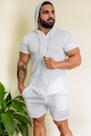 Conjunto Viscolinho Branco (Capuz)
