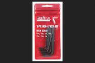 Conjunto Wrench Eklind Tool de 7 peças SAE Hex L-Key