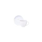 Conjunto Xícara e Pires de Café Tramontina Maria Augusta em Porcelana 100 ml 2 Peças