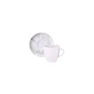 Conjunto Xícara e Pires de Chá Tramontina Arbo em Porcelana Decorada 200 ml 2 Peças