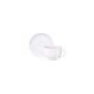 Conjunto Xícara e Pires de Chá Tramontina Maria Augusta Porcelana 250ml 2 Peças (1 Xícara + 1 pires)