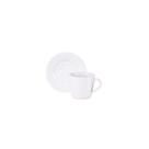 Conjunto Xícara Pires Chá Tramontina Ingrid Porcelana Decorada 185ml 2 Peças Tramontina