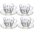 Conjunto Xícaras Café Pires 80ml Lavanda Mesa Posta Charmosa Conjunto Xícaras Café Pires 80ml Lavanda Mesa Posta Charmosa