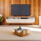 Conjunto Yara C- Mesa De Centro Domo Cinamomo-off-white