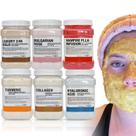 Conjunto YMEYFAN de 6 Máscaras de Gelatina Facial (650g) com Ouro e Rosa