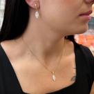 Conjunto Zirconia Folheado A Ouro Conjunto Zirconia Folheado A Ouro