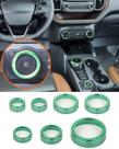 Conjuntos de acabamento de botões de controle Savadicar CKT02 para Ford Bronco Sport