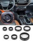 Conjuntos de acabamento de botões de controle Savadicar CKT02 para Ford Bronco Sport