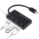 Conjuntos de acessórios de computador 3 em 1 tipo c para tipo-c +leitor de cartão+interfaces 2xusb hub de carregamento suporte pd rápido