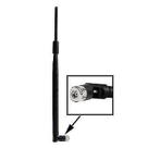 Conjuntos de acessórios de computador antena de rede sem fio 7db rp-sma para rede de roteador com base de antena preta