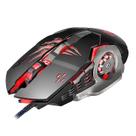 Conjuntos de acessórios de computador apedra imice a8 mouse de jogos de alta precisão led quatro cores controlada luz de respiração usb 6 botões