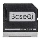 Conjuntos de acessórios de computador baseqi capa de cartão sd de alta velocidade de liga de alumínio oculta para laptop dell xps de 13,3 polegadas