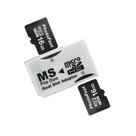 Conjuntos de acessórios de computador cr-5400 dual slot micro sdhc tf para ms pro duo adaptador capacidade total suportada: 64gb
