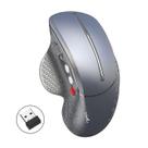 Conjuntos de acessórios de computador hxsj t32 design ergonômico 2.4g mouse vertical sem fio prata