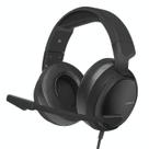 Conjuntos de acessórios de computador nubwo n12 gaming estilo de fone de ouvido de computador com fio: único usb preto