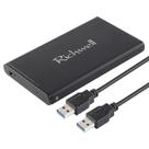 Conjuntos de acessórios de computador richwell sata r2-sata-320gb 320gb 2.5 polegadas usb3.0 interface super velocidade disco rígido móvel