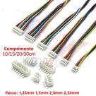 Conjuntos De Conectores JST1.25 ZH1.5 PH2.0 XH2.54 2/3/4/5/6/7/8/9/10P Fêmea Macho Com Cabo