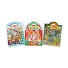 Conjuntos de jogos Puffy Sticker Melissa e Doug Safari, Pirate, Farm Conjuntos de jogos Puffy Sticker Melissa e Doug Safari, Pirate, Farm