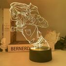 Conjuntos de luzes noturnas LED 3D Stars Ayases Mayois Color Change