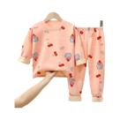 Conjuntos De Pijamas De Veludo Quente Para Crianças Outono Inverno Moda Estampada Para Meninos E