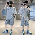 Conjuntos De Roupas Esportivas De Verão Para Meninos, Traje Casual Solto Para Crianças Grandes, Conjuntos De Roupas Esportivas De Verão Para Meninos, Traje Casual Solto Para Crianças Grandes,