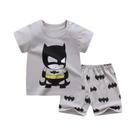 Conjuntos De Verão Para Crianças Camiseta De Desenho Animado E Calções Conjunto Casual Para Meninos