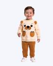 Conjuto Moletom Castor Infantil Masculino Kyly 1001585 Conjuto Moletom Castor Infantil Masculino Kyly 1001585