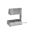 Conservador de batatas e Frituras 2 Cuba de 1/2 220V