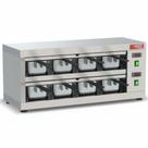 Conservador De Proteina Coproa8 8 Bandejas 220V - Red Chameleon