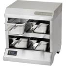 Conservador de proteinas alimentos 4 cubas aço inox 220v Conservador de proteinas alimentos 4 cubas aço inox 220v