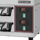 Conservador de Proteínas Encosto MCP-8 Metalcubas - 8 GNs 1/3 x 65mm até 80C