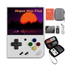 Consola de jogos portátil FINGEREVO Miyoo Mini Plus branca