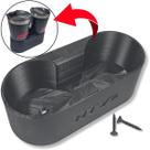 Console automotivo central universal porta copos duplo com porta objetos para carro