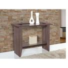 Console siena em mdf com vidro sao carlos