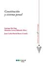 Constitución y sistema penal Constitución y sistema penal