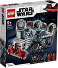 Construindo o brinquedo Star Wars Lego 75291 Death Star Final Duel