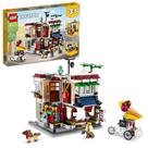 Construindo Toy LEGO Creator 3 em 1 Downtown Noodle Shop House
