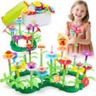 Construindo Toy ToyFuntasy Flower Garden para meninas de 3 a 7 anos