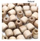Conta de Madeira Bujão Tubinho 18mm 20 Peças Artesanato