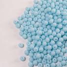 Conta para Colarguia Religiosa 8mm Azul Aprox 140pçs 100g Conta para Colarguia Religiosa 8mm Azul Aprox 140pçs 100g