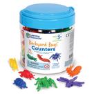 Contadores de Insetos Backyard Bugs - 72 Peças - Brinquedo Educativo para Crianças a partir de 3 anos