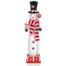 Contagem regressiva de boneco de neve de Natal Nutcracker Ornativity Wooden