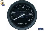 Contagiro tacometro 12v/24v 80mm 3500 rpm caminhao e onibus c/motor mwm - tu300026 Contagiro tacometro 12v/24v 80mm 3500 rpm caminhao e onibus c/motor mwm - tu300026