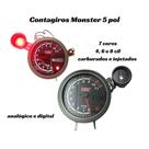 Contagiros monster analógico e digital Black