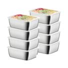Container De Armazenamento De Alimentos Em Aço Inoxidável Reutilizável E Fácil De Limpar Para Container De Armazenamento De Alimentos Em Aço Inoxidável Reutilizável E Fácil De Limpar Para