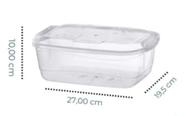 Container Organizador Baixo - 3 Litros com travas laterais - Rainha